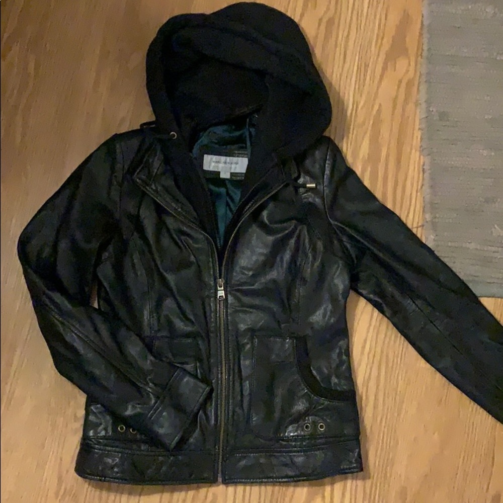 Marc New York 100% leather jacket